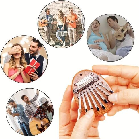Eight Tone Kareimba Fingertip Piano for Party and Gifts Ages 14 and Up in Saudi Arabia