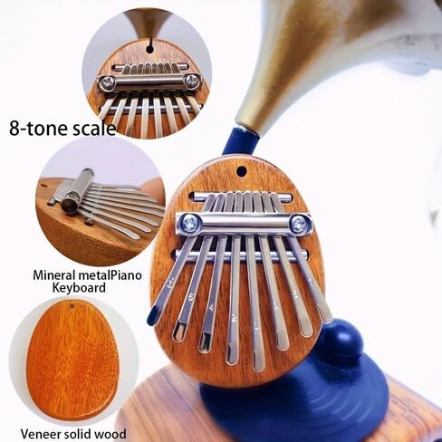 Eight Tone Kareimba Fingertip Piano for Party and Gifts Ages 14 and Up in Saudi Arabia