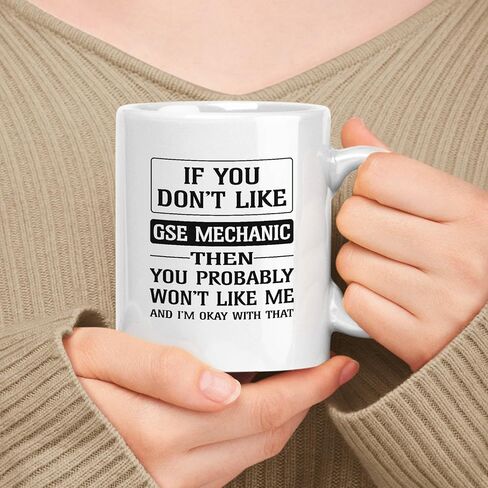 Happy Birthday Gift For Automation Specialist. If You Don't Like Automation Specialist Then You Won't Like Me 11oz, 15oz White Ceramic Mug in Saudi Arabia