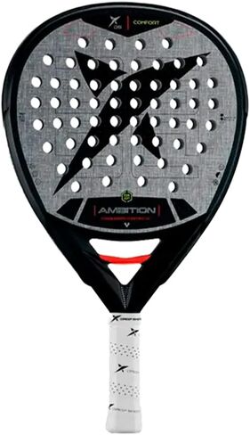 Drop Shot Conqueror Comfort 1.0 Padel Racket – Carbon 3K Face with Eva Soft Core – Teardrop Shape Mid Balance – Advanced Vibration Reduction for Precision and Comfort in Kuwait