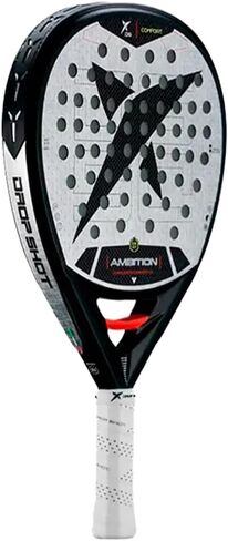 Drop Shot Conqueror Comfort 1.0 Padel Racket – Carbon 3K Face with Eva Soft Core – Teardrop Shape Mid Balance – Advanced Vibration Reduction for Precision and Comfort in Kuwait