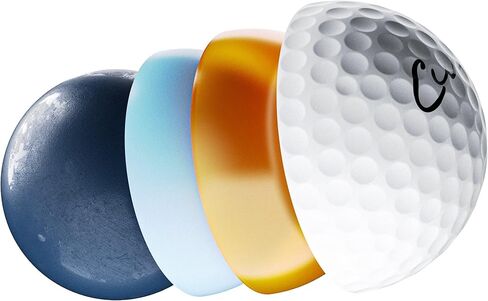 Cut Blue Golf Balls, 4 Piece Urethane (One Dozen) in Kuwait