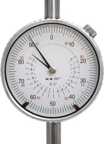 0-2 Inch Dial Indicator Travel Dial Indicator .001 Grad Lathe Precision Tool in Saudi Arabia