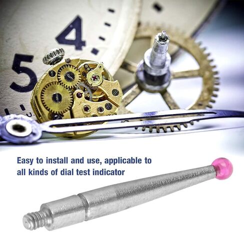 Dial Test Indicator Probe Lever 2pcs Indicators Gauge Measuring Tool Accessory Tip Contact Point for Dial Test Indicator Industrial Equipment in Saudi Arabia