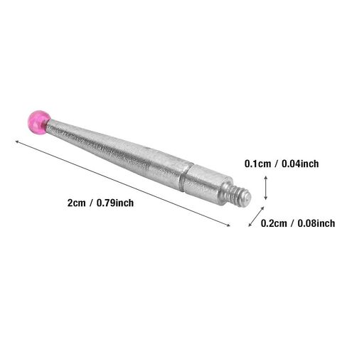 Dial Test Indicator Probe Lever 2pcs Indicators Gauge Measuring Tool Accessory Tip Contact Point for Dial Test Indicator Industrial Equipment in Saudi Arabia