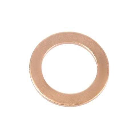60PCS M12 Flat Washer Copper Sealing Ring, Inner Diameter 12mm, Outer Diameter 18mm, Thickness 1mm, Ring Copper Sealing Gasket Fastener in Saudi Arabia
