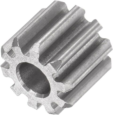 Generic 2 قطعة ترس ترس مسطح 5 مللي متر تتحمل 10T Mod 1 الفولاذ المقاوم للصدأ مهماز فرق ترس المحرك التفاضلي RC قطع غيار السيارات in Saudi Arabia