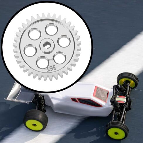36 T 0.5 Mod Spur Gear MCB36HM05 متوافق مع مركبات Losi 1/24 2WD Micro B in Saudi Arabia