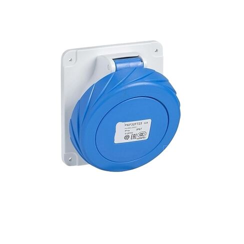 81278 Connector PK Screw Connection Concealed Industrial Socket (63A 6h IP67 3P Blue) in Kuwait