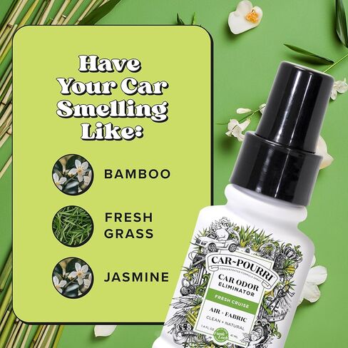 Car-Pourri هواء السيارة + بخاخ مزيل لرائحة القماش، هواء منعش، حجم مناسب للسفر 1.4 أونصة سائلة in Kuwait
