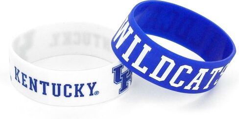 NCAA Alabama Crimson Tide Silicone Rubber Bracelet, 2-Pack in Kuwait