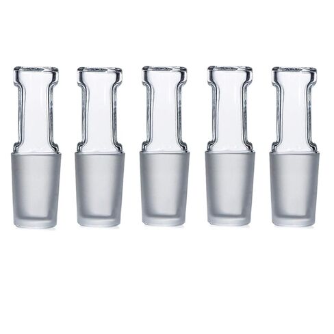 5Pcs 24/29 Glass Stopper Ground Joint Bottle Plug Lab Glassware in Kuwait