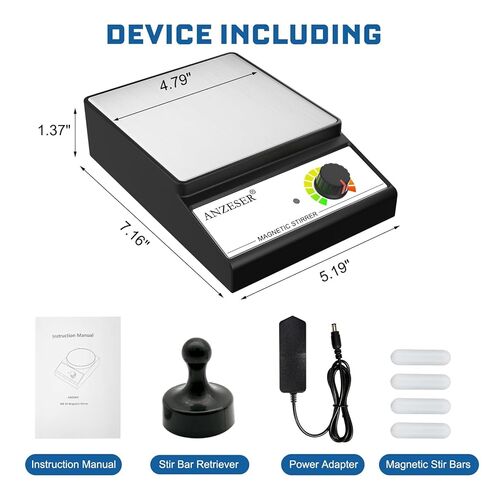 ضيقة مغناطيسية مع 4 أشرطة ضيقة ، صفيحة ضجة مع مسترجع شريط الحرك ، صفيحة محرك مغناطيسية 3000 مل ، 100-3000 دورة في الدقيقة خلاط مغناطيسي (بدون تسخين) in Kuwait