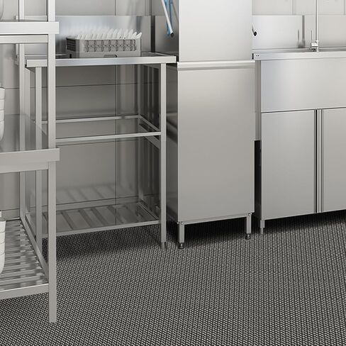 حصيرة أرضية للصرف من البولي فينيل كلوريد مقاس 3 × 10 أقدام، غير قابلة للانزلاق بسمك 0.22 بوصة، سجادة حمام سباحة بفتحة شبكية سميكة، سجادة مجوفة شبكية من البولي فينيل كلوريد التجاري، سجادة داخلية خارجية للحمام، فناء الحمام، منطقة رطبة (رمادي) in Kuwait