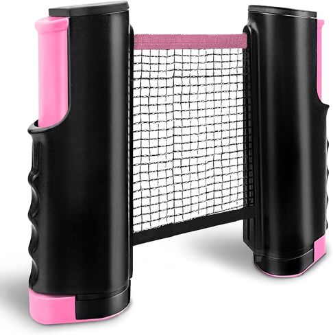 Sportout Retractable Ping Pong Net – 72-Inch Table Tennis Net with Secure Clamps | Portable Design for Universal Table Compatibility in Kuwait