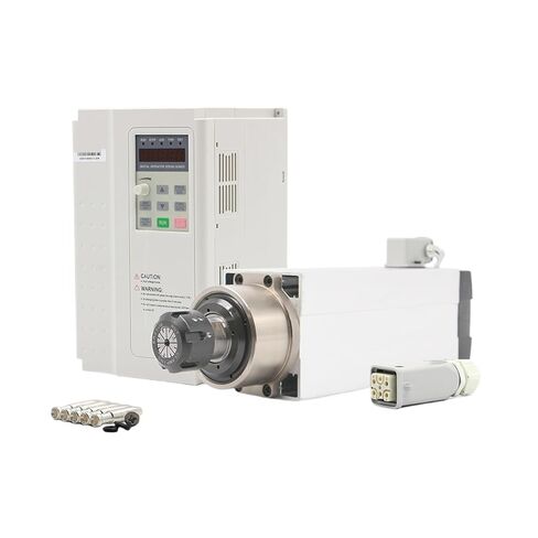 3.5kw ER25 air Cooled Spindle 4 Ceramic Ball Bearings 3.7kw VFD/Inverter(220v) in Saudi Arabia