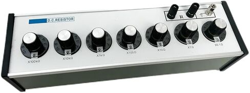 DC Resistor Box Decade Resistance Box with Measuring Range 0.1 to 1111111.0Ohm Minimum Step Value 0.01 Ω Alloy Wires Employed Reference Power 0.5W Normal Power 0.1 Max in Saudi Arabia