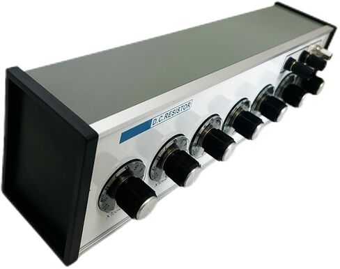 DC Resistor Box Decade Resistance Box with Measuring Range 0.1 to 1111111.0Ohm Minimum Step Value 0.01 Ω Alloy Wires Employed Reference Power 0.5W Normal Power 0.1 Max in Saudi Arabia