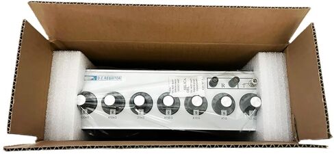 DC Resistor Box Decade Resistance Box with Measuring Range 0.1 to 1111111.0Ohm Minimum Step Value 0.01 Ω Alloy Wires Employed Reference Power 0.5W Normal Power 0.1 Max in Saudi Arabia