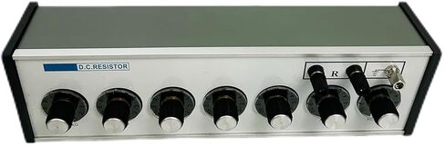 DC Resistor Box Decade Resistance Box with Measuring Range 0.1 to 1111111.0Ohm Minimum Step Value 0.01 Ω Alloy Wires Employed Reference Power 0.5W Normal Power 0.1 Max in Saudi Arabia