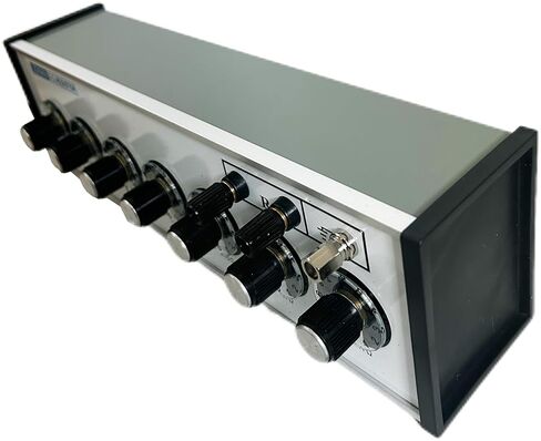 صندوق مقاومة العقد ذو 7 أقراص، صندوق مقاوم التيار المستمر مع نطاق مقاومة 0–111,111.10 Ω الحد الأدنى لقيمة الخطوة 0.01 Ω الدقة 0.1% للاستخدام في المصانع والمدارس والمؤسسات البحثية in Kuwait