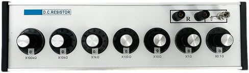 صندوق مقاومة DC قابل للتعديل صندوق مقاومة العقد مع نطاق القياس 0.1 إلى 1111111.0 أوم الحد الأدنى لقيمة الخطوة 0.01 Ω الطاقة المرجعية 0.5 واط الطاقة العادية 0.1 كحد أقصى. عتبة الطاقة 0.2 in Kuwait