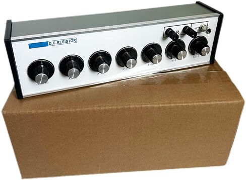 صندوق مقاومة DC قابل للتعديل صندوق مقاومة العقد مع نطاق القياس 0.1 إلى 1111111.0 أوم الحد الأدنى لقيمة الخطوة 0.01 Ω الطاقة المرجعية 0.5 واط الطاقة العادية 0.1 كحد أقصى. عتبة الطاقة 0.2 in Kuwait