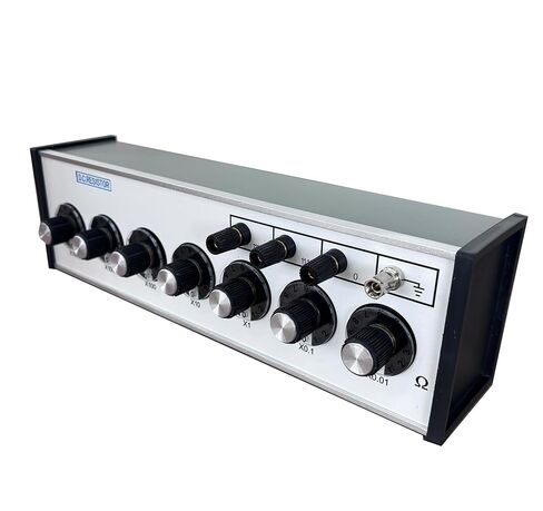 7 طلب صندوق مقاومة العقد صندوق مقاومة DC مع القيمة القصوى (Ω) 111111.10 دقيقة. الخطوة (Ω) 0.01 الدقة 0.1% الطاقة المرجعية 0.05 واط الطاقة الاسمية 0.1 واط الحد من الطاقة 0.2 واط استقرار ممتاز in Kuwait