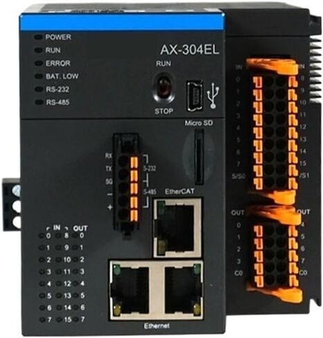 PLC AX-304EL AX-304ELA0PA1T Motion Controller 16DI 8DO in Saudi Arabia