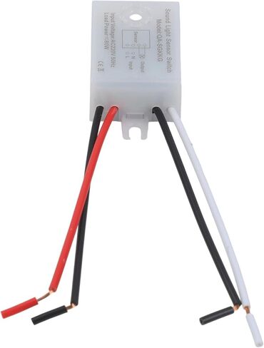 مفتاح مستشعر الصوت والضوء بتيار متردد 220 فولت، تشغيل تلقائي وإيقاف تشغيل ذكي مع تنشيط الحركة والصوت لسقف المستودعات والممرات وإضاءة المدخل باللون الرمادي in Kuwait