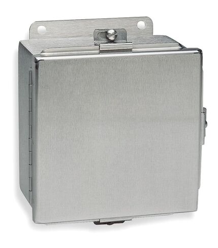 مفصلة Wiegmann BN4141206CHSS NEMA 4X JIC Box المستمرة، من الفولاذ المقاوم للصدأ، 14 بوصة × 12 بوصة × 6 بوصة in Kuwait