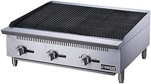 Dukers DCCB36 36" Heavy Duty Countertop Charbroiler in Saudi Arabia
