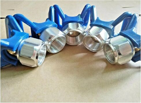 5 مجموعات من ملحقات الرش بدون هواء، ومقعد حماية للفوهة المسطحة in Kuwait