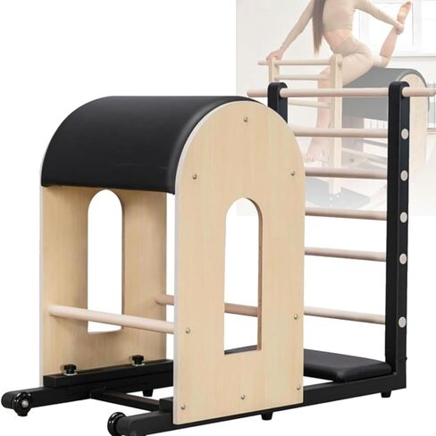Pilates Ladder Bucket Chair, Split-Type Pedal Combination, Core Strength, Balance and Stretching Training Equipment, Pilates Machinery in Saudi Arabia