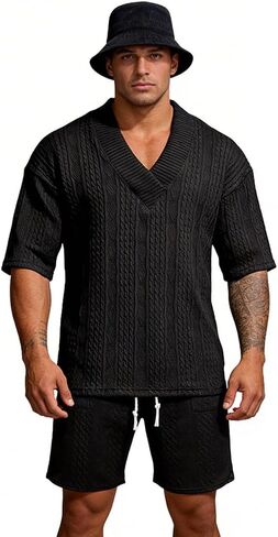 رجال قصيرة مجموعات 2 قطعة من أزياء الشاطئ الصيف عطلة in Kuwait