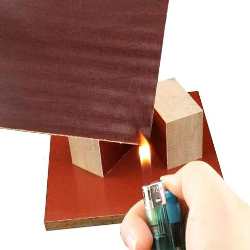 Resin Board Bakelite Sheets,1pcs 1mm-10mm Phenolic Sheet, Composite Insulated Glulam, Electrical Wooden Fabric Plate, 300×300mm Square Gasket(6x300x300mm) in Kuwait