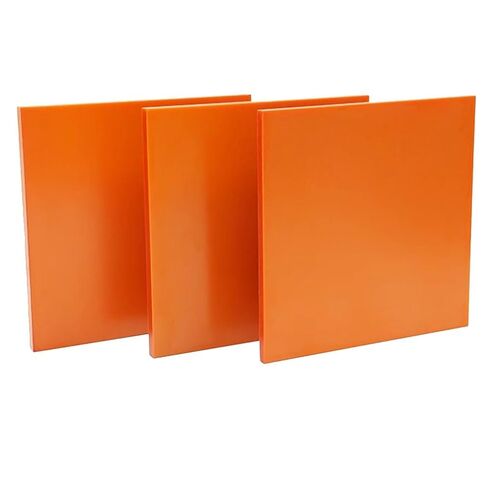 Resin Board Bakelite Sheets,1PCS 1-10mm Thick Orange Plate, Insulation Phenolic, Antistatic and High Temperature Resistance(300x300x2mm) in Kuwait