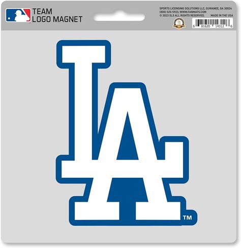 FANMATS 42396 MLB - مغناطيس سيارة كبير من لوس أنجلوس دودجرز in Saudi Arabia