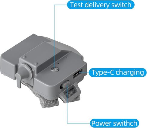 Release and Drop Device System for DJI Mini 5 4 Pro Drone,Dropper Fishing Hook,Dropping Kit,Payload Delivery Airdrop Accessories in Saudi Arabia