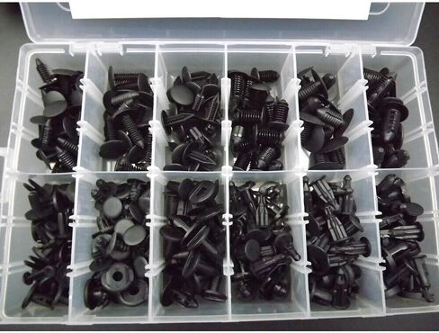 For 192X Car Push Retainer Assortment Kit Car Black Shield Pin Rivet Fasteners OEM Genuine Replacement in Saudi Arabia