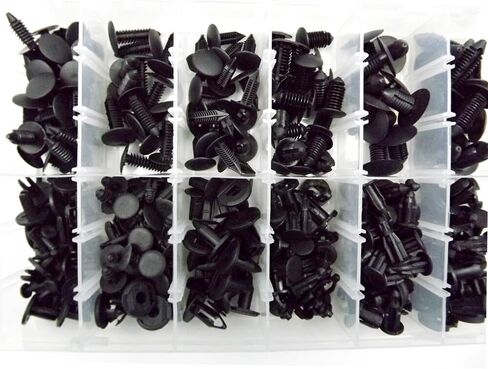 For 192X Car Push Retainer Assortment Kit Car Black Shield Pin Rivet Fasteners OEM Genuine Replacement in Saudi Arabia