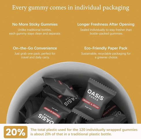 كيرسيتين 8 في 1 مع علكات بروميلين 1000 مجم، مكمل كيرسيتين عضوي عالي الفعالية مع الزنك وفيتامين C، نبات البلسان، الصحة الموسمية ودعم المناعة، نباتي، خالي من السكر، 120 علكة in Kuwait