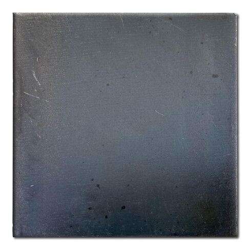Sandbaggy 6" x 6" x 1/8" Square Steel Plate - A36 Hot Rolled Steel Sheet - Smooth, Burr-Free, Minimal Mill Scale - Black Oxide/Oiled Finish (1) in Saudi Arabia