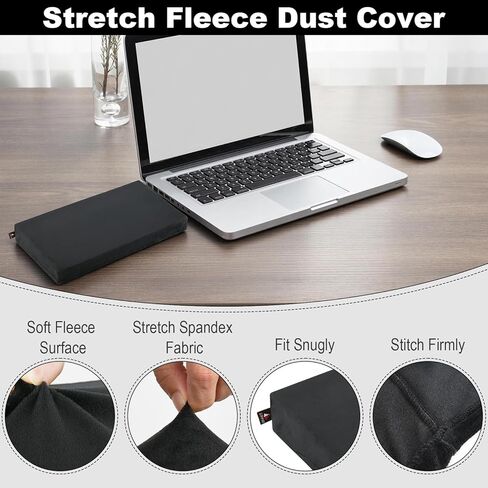 TXEsign Stretch Dust Cover Compatible with Akai Professional MPK Mini MK3 and MPK Mini Play MK3 Keyboard Controller, Spandex Fleece Dust Sleeve Soft Protective Cover with Elastic Band in Saudi Arabia