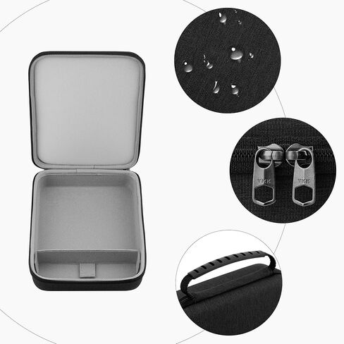 GEEKRIA Audio Interface Carrying Case, Compatible with SONICWARE Lofi-12 XT/Limited Retro Color/CyDrums/SmplTrek, EVA Hard Shell Portable Travel Bag (Dark Gray) in Saudi Arabia