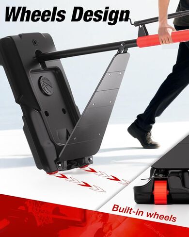 طوق كرة السلة في الهواء الطلق بارتفاع 5.3-10 أقدام قابل للتعديل، نظام هدف كرة السلة المحمول مع لوحة خلفية مقاومة للكسر مقاس 45 بوصة لجميع الأعمار في الفناء الخلفي/الممر/الداخلي in Kuwait