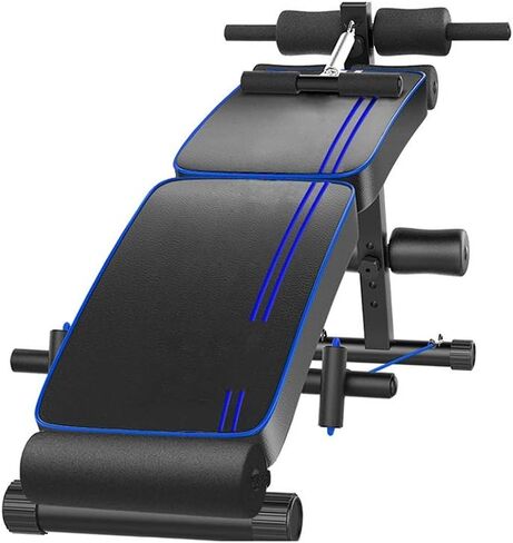 Small Dumbbell Sit-up Board, Fitness Equipment Foldle Home Multi-Functiondomen Board Dumbbell Bench Fitness Dumbbell in Saudi Arabia