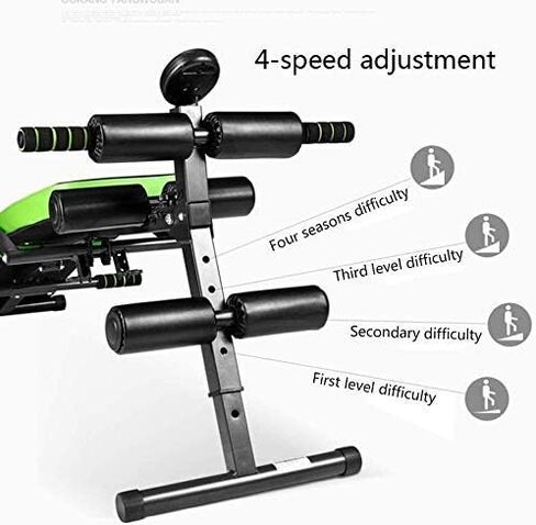 Sit-up Board Home Fitness Equipment Slim Plastic Legs Abdominal Belly Beauty Dumbbell Bench Folding Sports Bench in Saudi Arabia