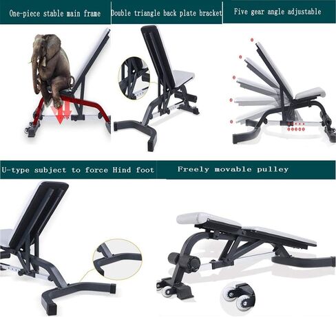 Weight Bench Weight Bench, Home Professional Dumbbell Bench Multi-Function Bench Press Seat Supine Board Thickening Fitness Chair Training Stool Workout Bench in Saudi Arabia