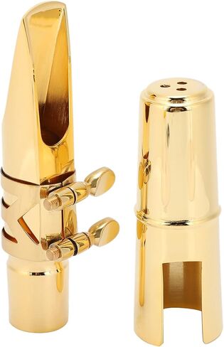 Professional Tenor Sax Mouthpiece, Aircraft Aluminum Construction with 6 Breath Holes, Studio Quality Saxophone Accessory for Performances in Saudi Arabia